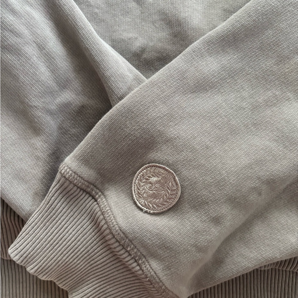 PINK Victoria's Secret Gray Sweatshirt & Joggers Set - Picture 7 of 8